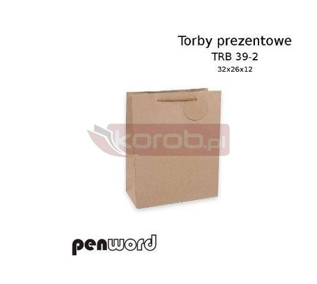 Torebka prezentowa craft 32x26x12cm