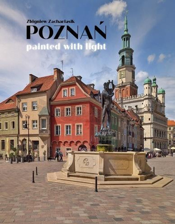 Poznań painted with light