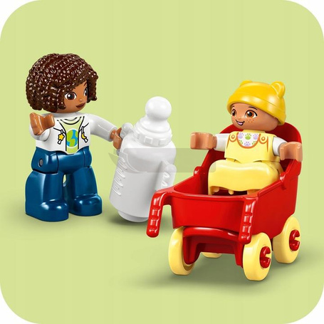 KLOCKI LEGO DUPLO 10470 Nowoczesny dom rodzinny 3w1 z figurkami, zestaw +2