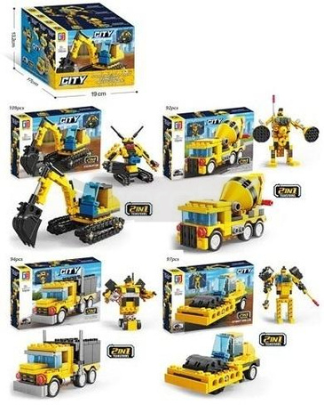 Klocki konstrukcyjne z napędem MIX