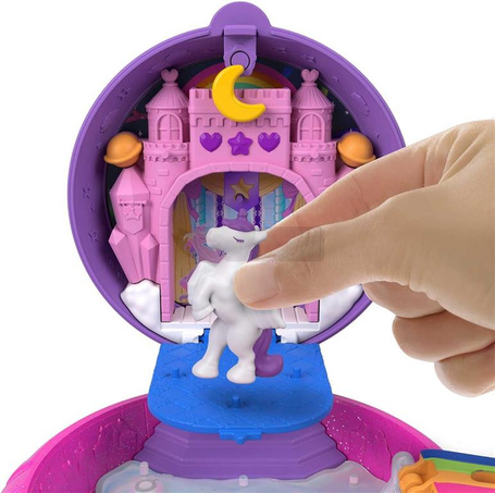 LALKA POLLY POCKET KOSMICZNA PRZYGODA UFO zestaw do zabawy +4 lata HCG25