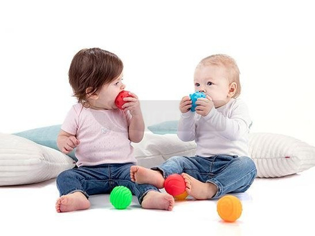 Piłki sensoryczne Buźki 6 szt. TULLO