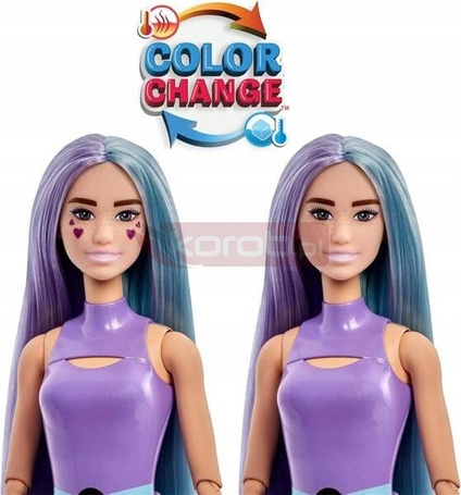 LALKA BARBIE POP REVEAL BUBBLE TEA Mleko Taro, pachnąca lalka HTJ19