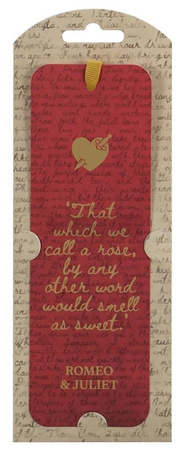 Szekspir Zakładka papierowa - Romeo i Julia