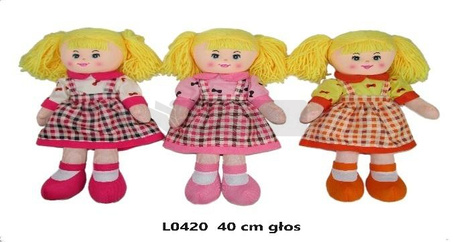 Lalka z głosem 40cm MIX