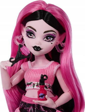 LALKA MONSTER HIGH SELF-SCARE SECRETS Draculaura + akcesoria JHK43