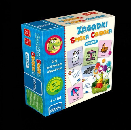 Zagadki Smoka Obiboka niebieskie GRANNA