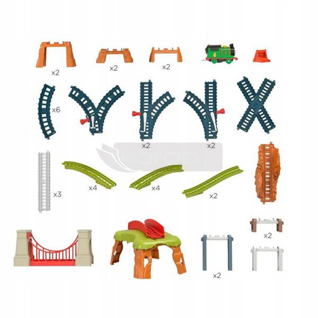 FISHER PRICE TOMEK ZESTAW TORÓW 6W1 PIOTRUŚ HHN26