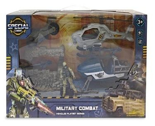 Zestaw wojskowy z helikopterem