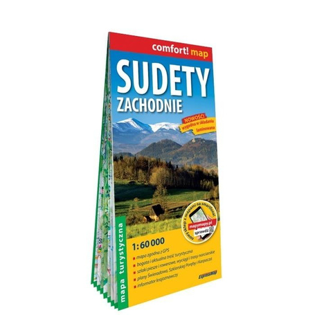 Comfort! map Sudety Zachodnie 1:60 000 w.2025