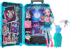 LALKA MONSTER HIGH STRASZYSEKRETY S7 Lagoona Blue wakacje zestaw z walizką JDR51