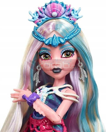 LALKA MONSTER HIGH MONSTER FEST FESTIWALOWE STYLIZACJE Lagoona Blue HXH82