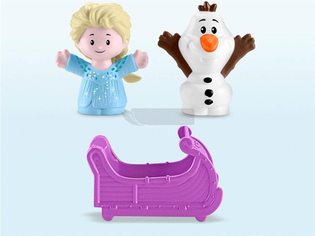 FISHER LITTLE PEOPLE Kraina Lodu Arendelle zestaw dla dzieci +18 m-cy HWB34
