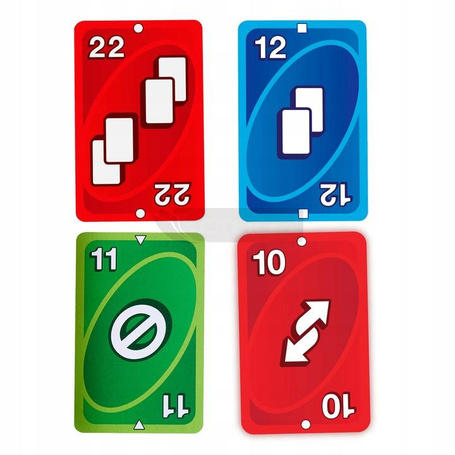 GRA KARTY UNO ZERO oryginalna kultowa gra w nowej odsłonie JHH48