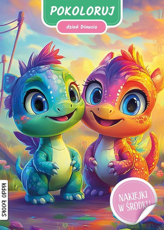 Pokoloruj dzień Dinusia