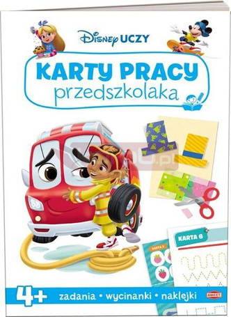 Disney Uczy. Karty pracy przedszkolaka