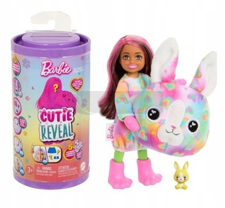 LALKA BARBIE CHELSEA CUTIE REVEAL NIESPODZIANKA zwierzątko HRK42