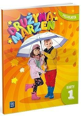 Drużyna marzeń Pięciolatek.Karty pracy cz.1 2022