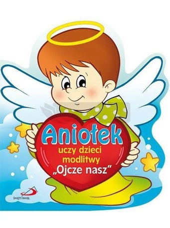Aniołek uczy dzieci modlitwy "Ojcze nasz"