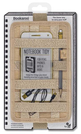 Bookaroo Notebook tidy - organizer na notes złoty