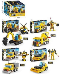 Klocki konstrukcyjne z napędem MIX