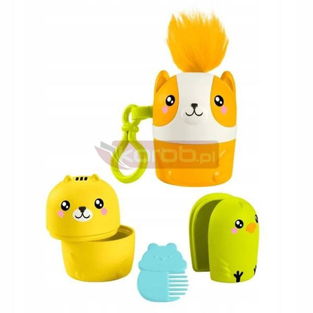 FISHER PRICE ZWIERZACZKI SKŁADACZKI SENSORYCZNA zabawka dla malucha +3 lat HXP17