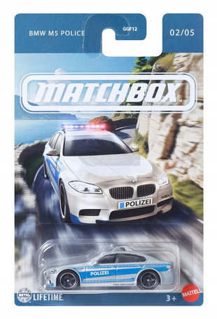 MATCHBOX SAMOCHODZIK 02/05 Bmw M5 Police JCH20