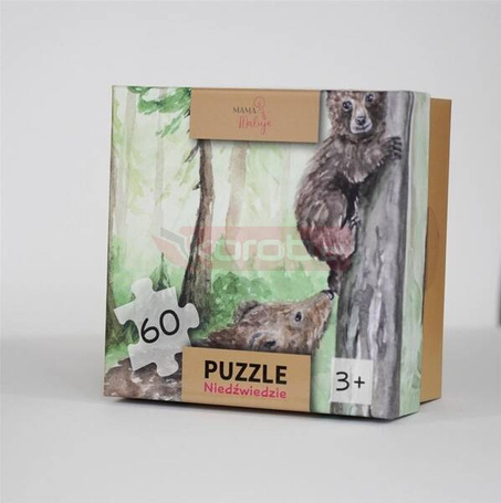 Puzzle 60el Niedźwiedzie