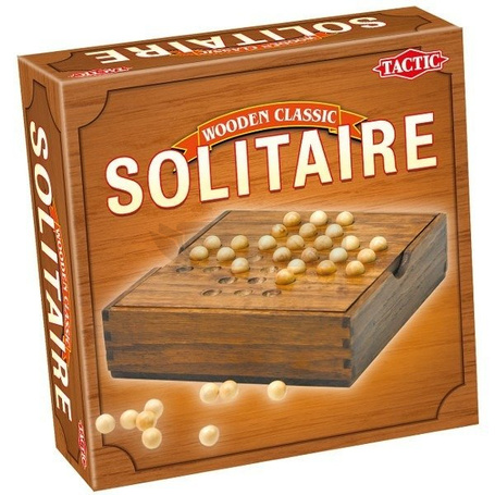 TACTIC Gra Wooden Classi c - Solitaire