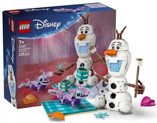 KLOCKI LEGO DISNEY KRAINA LODU 43287 Piknik Olafa i Bruniego, zestaw +7 lat