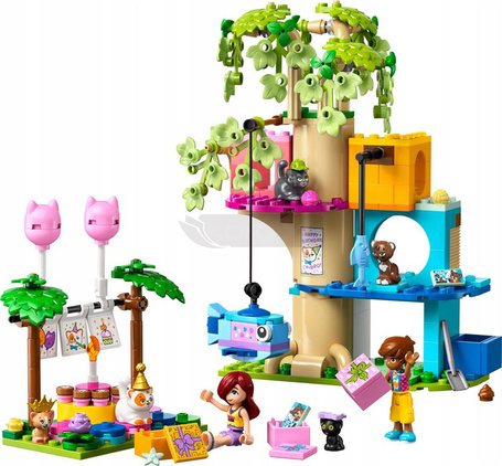LEGO FRIENDS 42666 KOCIE PRZYJĘCIE URODZINOWE zestaw klocków dla dzieci +6