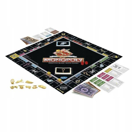MONOPOLY EDYCJA SPECJALNA 85 ROCZNICA złote pionki