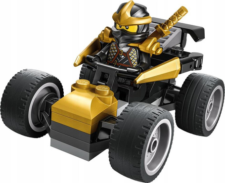 LEGO NINJAGO 30723 Samochód ninja Cole’a, polybag dla dzieci +6 lat