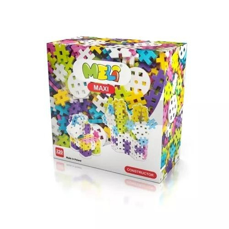 Klocki Meli Maxi Pink Constructor 220szt