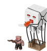 MINECRAFT MOVIE figurka filmowa ATAKUJĄCY GHAST, PIGLIN WOJOWNIK, akcesoria JFB69