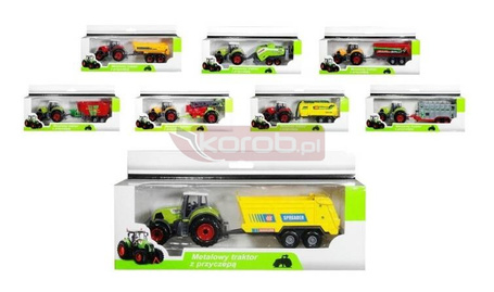 Traktor z przyczepą MIX