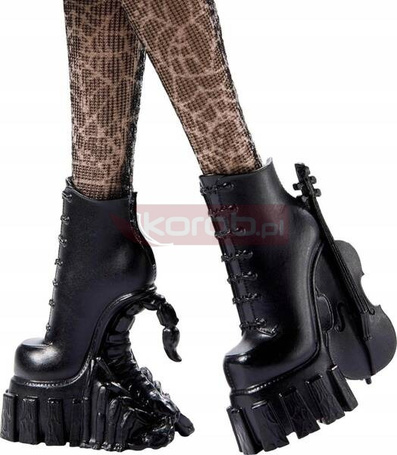 LALKA MONSTER HIGH WEDNESDAY W SZKOLNYM MUNDURKU lalka kolekcjonerska HXJ04
