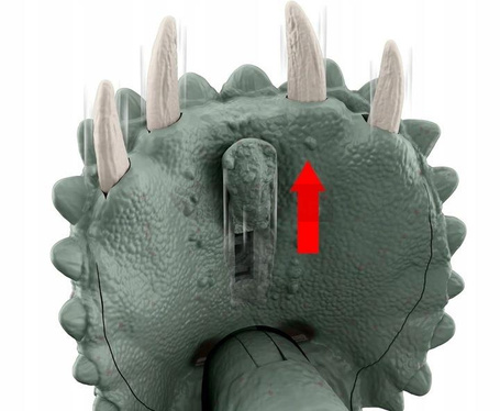 JURASSIC WORLD EPIC EVOLUTION DINOZAUR duża figurka Triceratops 35,5 cm HTK79