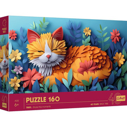 Puzzle 160 Paper Art: Kotek TREFL