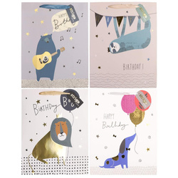 Torba prezentowa Party 26x12x32cm mix STRIGO