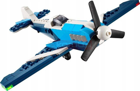 LEGO CREATOR 3W1 31160 Statek powietrzny samolot wyścigowy, zestaw klocków
