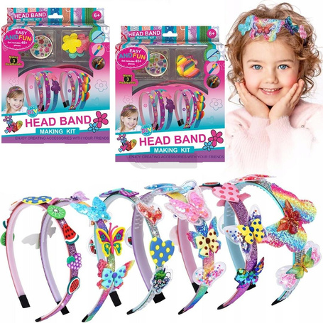 Zestaw kreatywny zrób opaskę