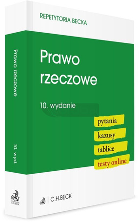 Prawo rzeczowe. Pytania. Kazusy. Tablice