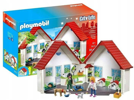 PLAYMOBIL 71396 PRZENOŚNY SKLEP ZOOLOGICZNY