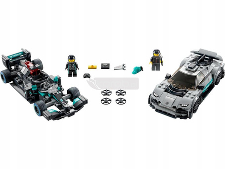 LEGO SPEED CHAMPIONS 76909 MERCEDES AMG F1 W12 E P zestaw klocków +9 lat