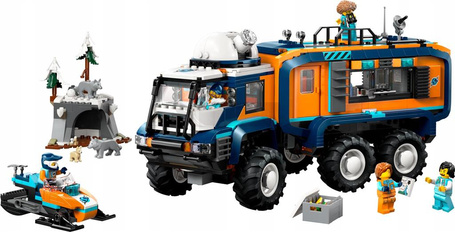 LEGO CITY 60471 CIĘŻARÓWKA Z LABORATORIUM ARKT zestaw klocków dla dzieci +8
