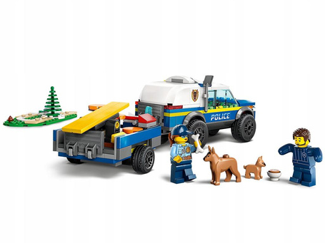 LEGO CITY 60369 SZKOLENIE PSÓW POLICYJNYCH W TERENIE zestaw klocków