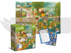 Wimmelpuzzle 60 Summer in the village
