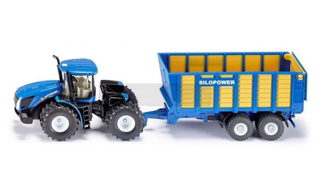 New Holland T9.560 z przyczepą