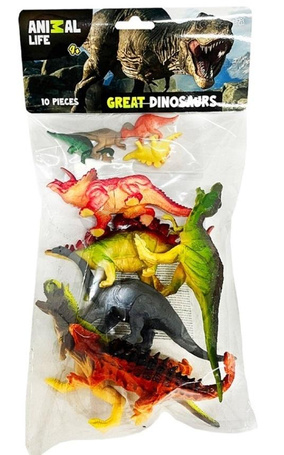 Figurki dinozaury 10szt